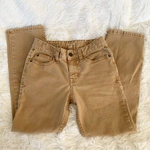 🧁 3 for $25 Unisex Distressed Brown/ Tan pants size 8